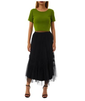 Emily - Tulle Midi Skirt