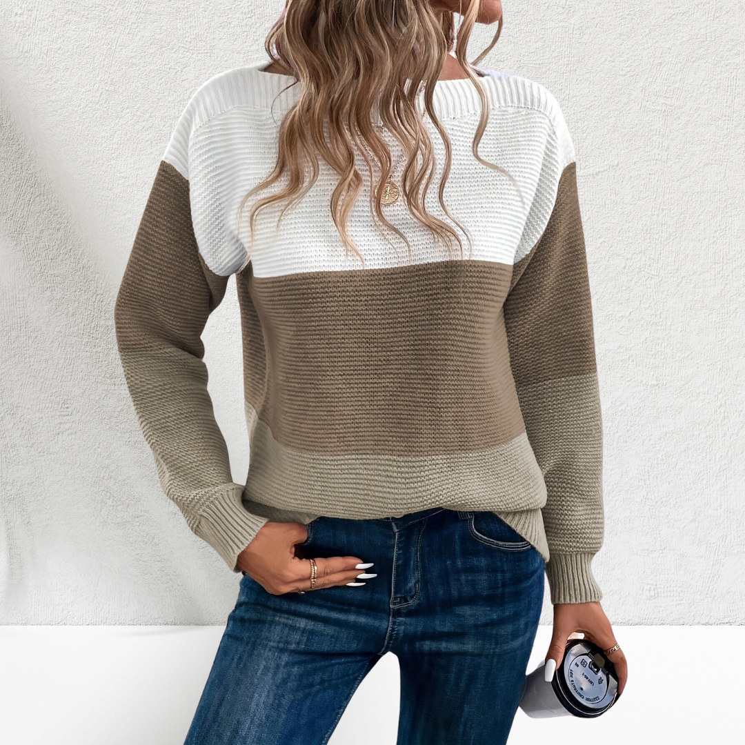 Hanna™ – Long Sleeve Sweater Made of Premium Fabric
