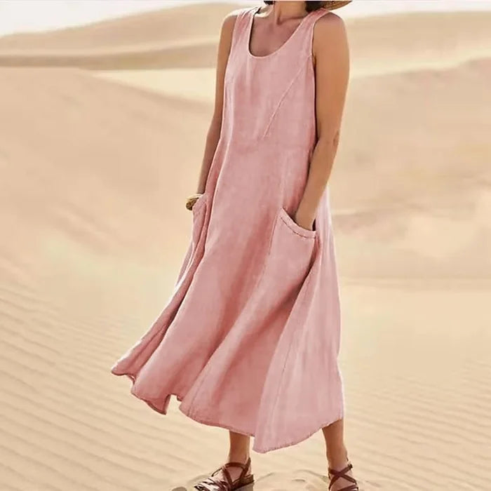 Liesel | Sleeveless Dress with Pockets