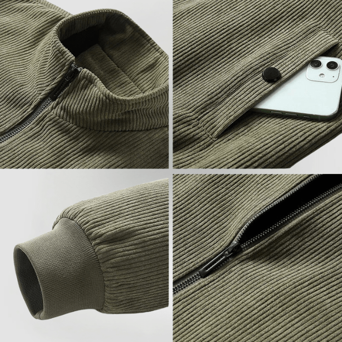 Udo™ – Cord Jacket with Fleece Lining for Men