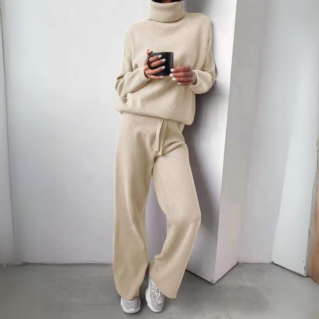 Yara - 2-Piece Set, Turtleneck Sweater and Long Pants