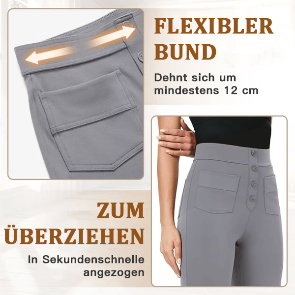 Nina - High Waist Stretch Pants
