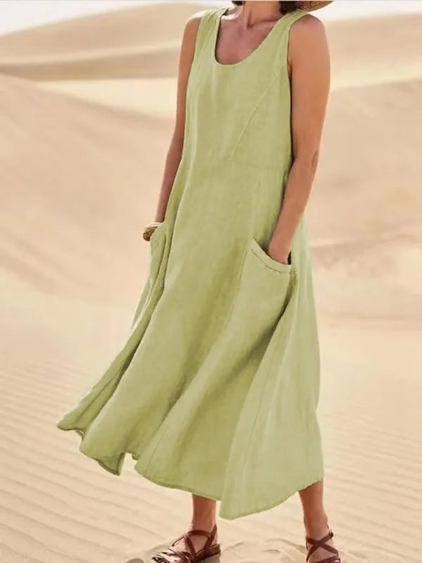Liesel | Sleeveless Dress with Pockets