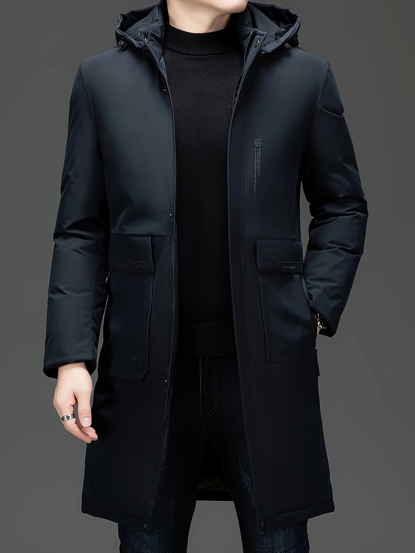 Jakob™ - Elegant Coat with Hood