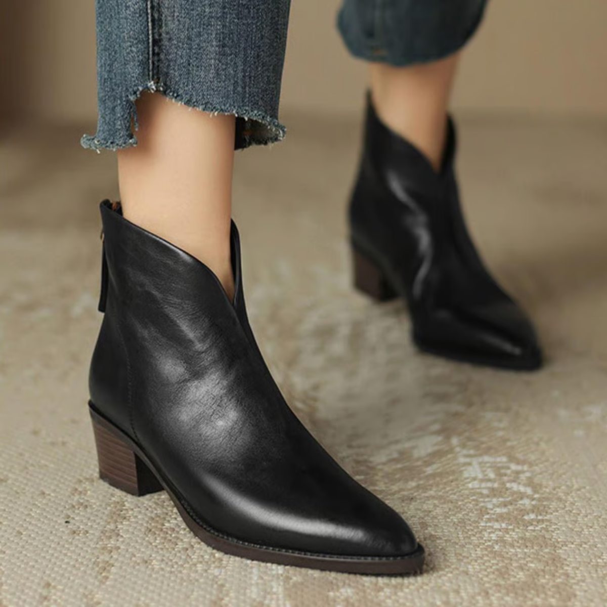 Monvella | Elegant Ankle Boot
