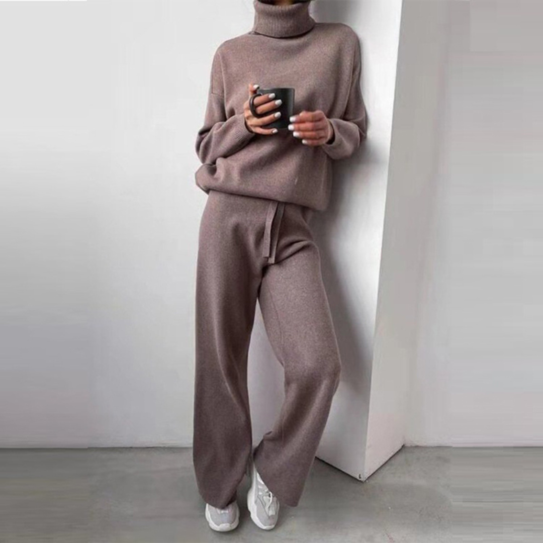 Yara - 2-Piece Set, Turtleneck Sweater and Long Pants