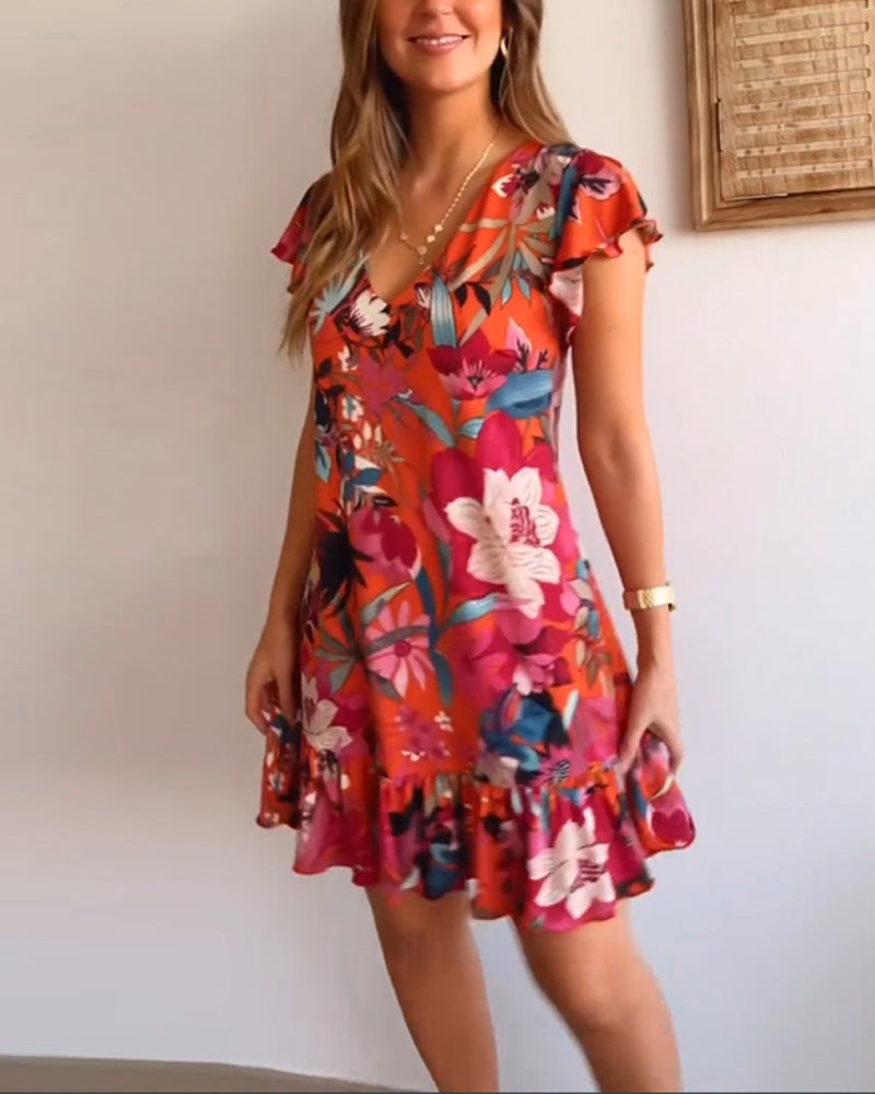 Coraline™ – Floral Dress for Effortless Elegance
