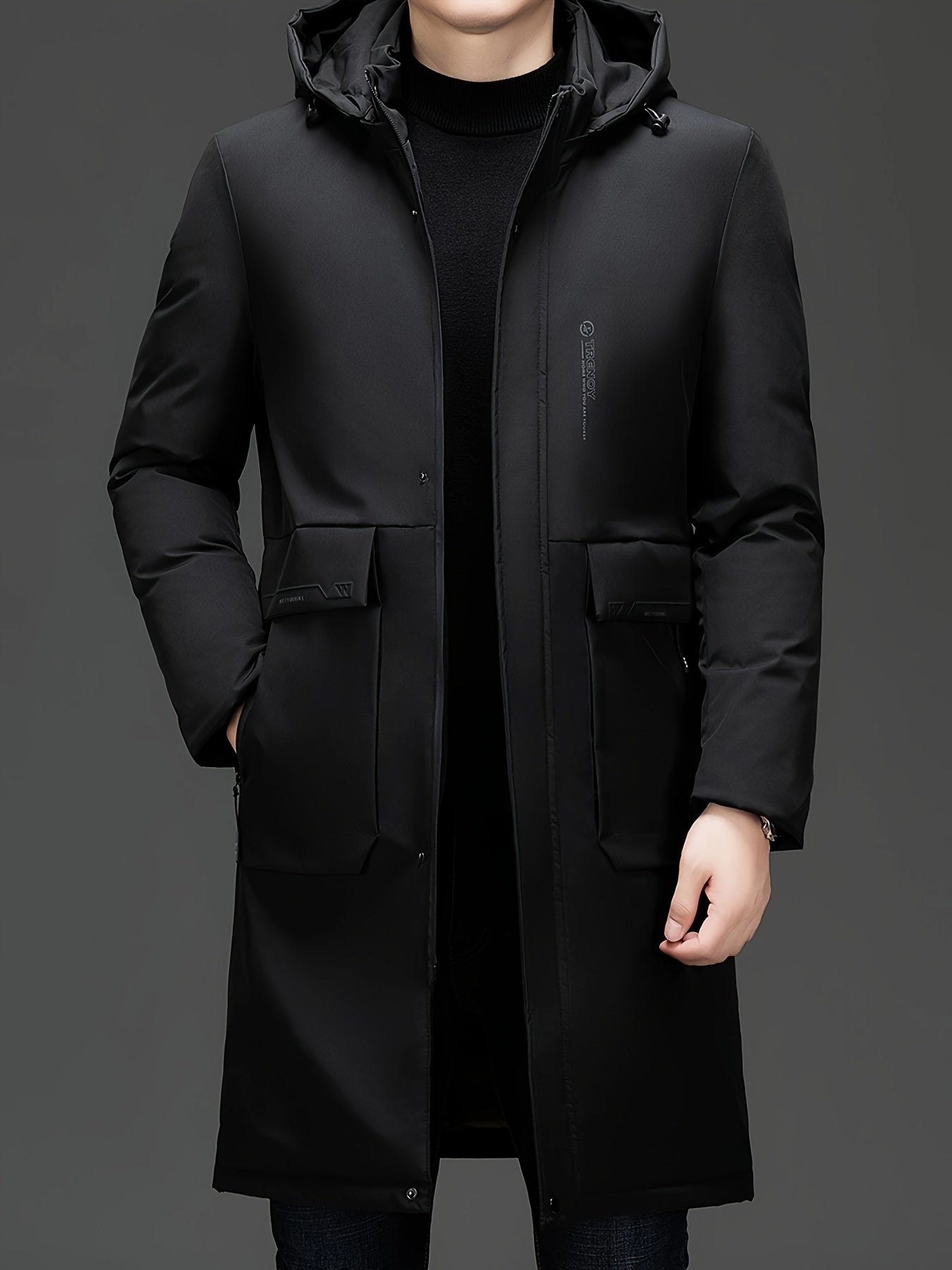 Jakob™ - Elegant Coat with Hood