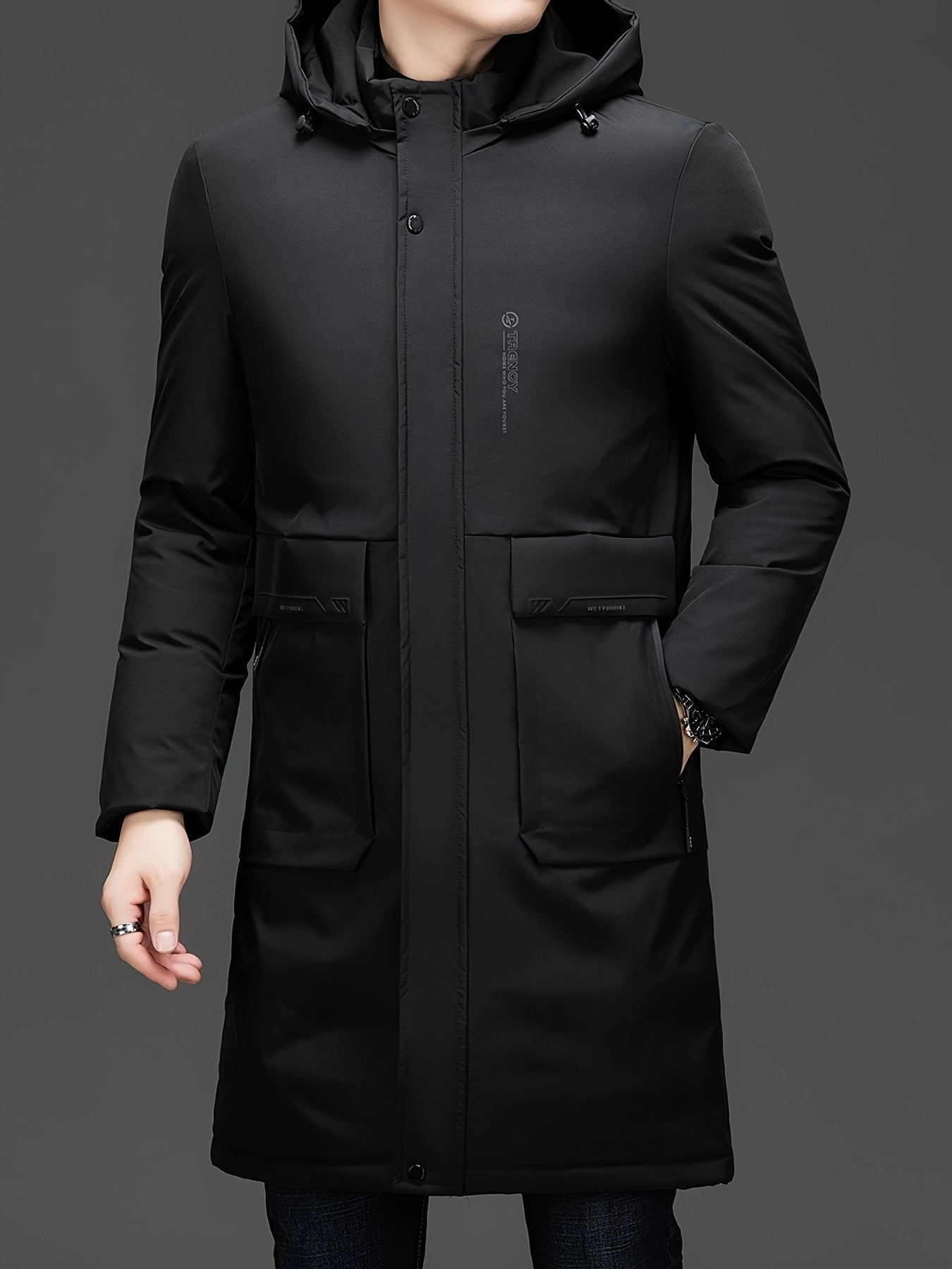 Jakob™ - Elegant Coat with Hood