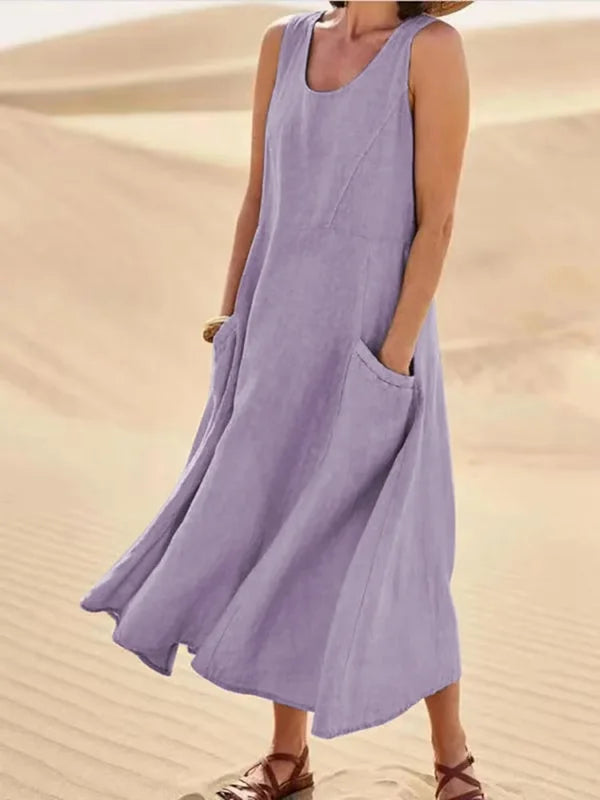 Liesel | Sleeveless Dress with Pockets