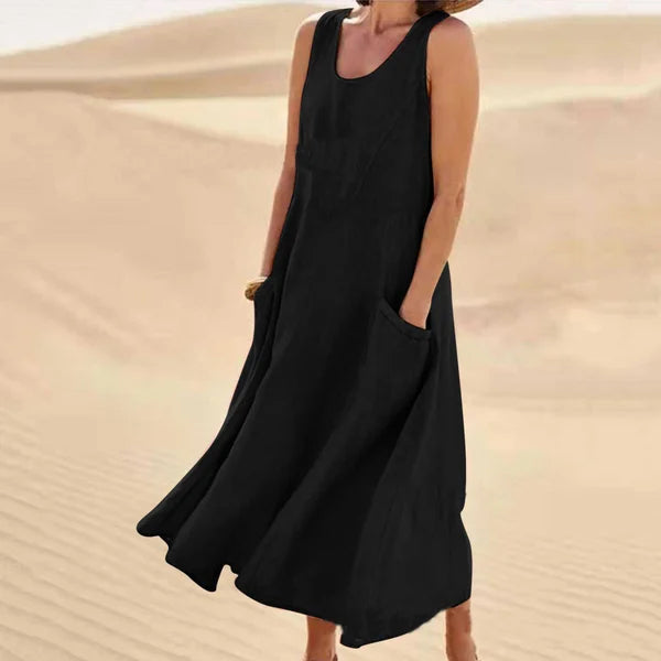 Liesel | Sleeveless Dress with Pockets