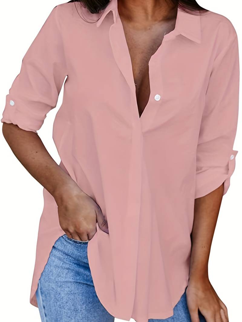 Denista | Women's Button-Up Blouse