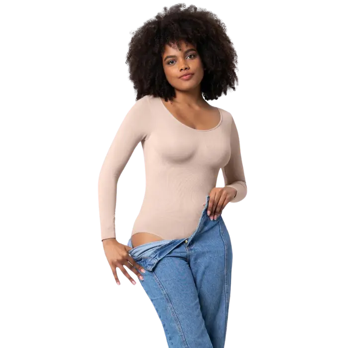 Long Sleeve Bodysuit Shaping Shapewear