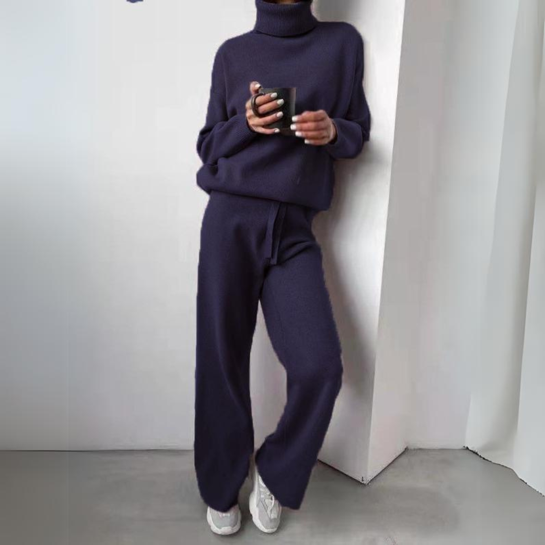 Yara - 2-Piece Set, Turtleneck Sweater and Long Pants