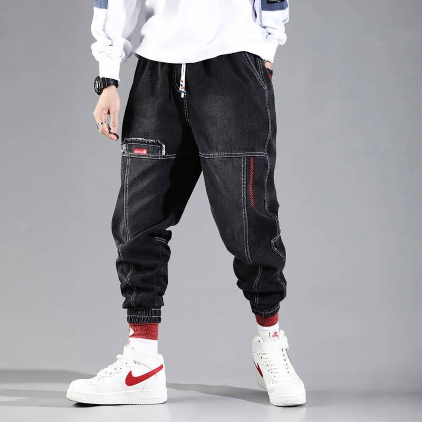 Bruno™ - Harem Pants with Drawstring