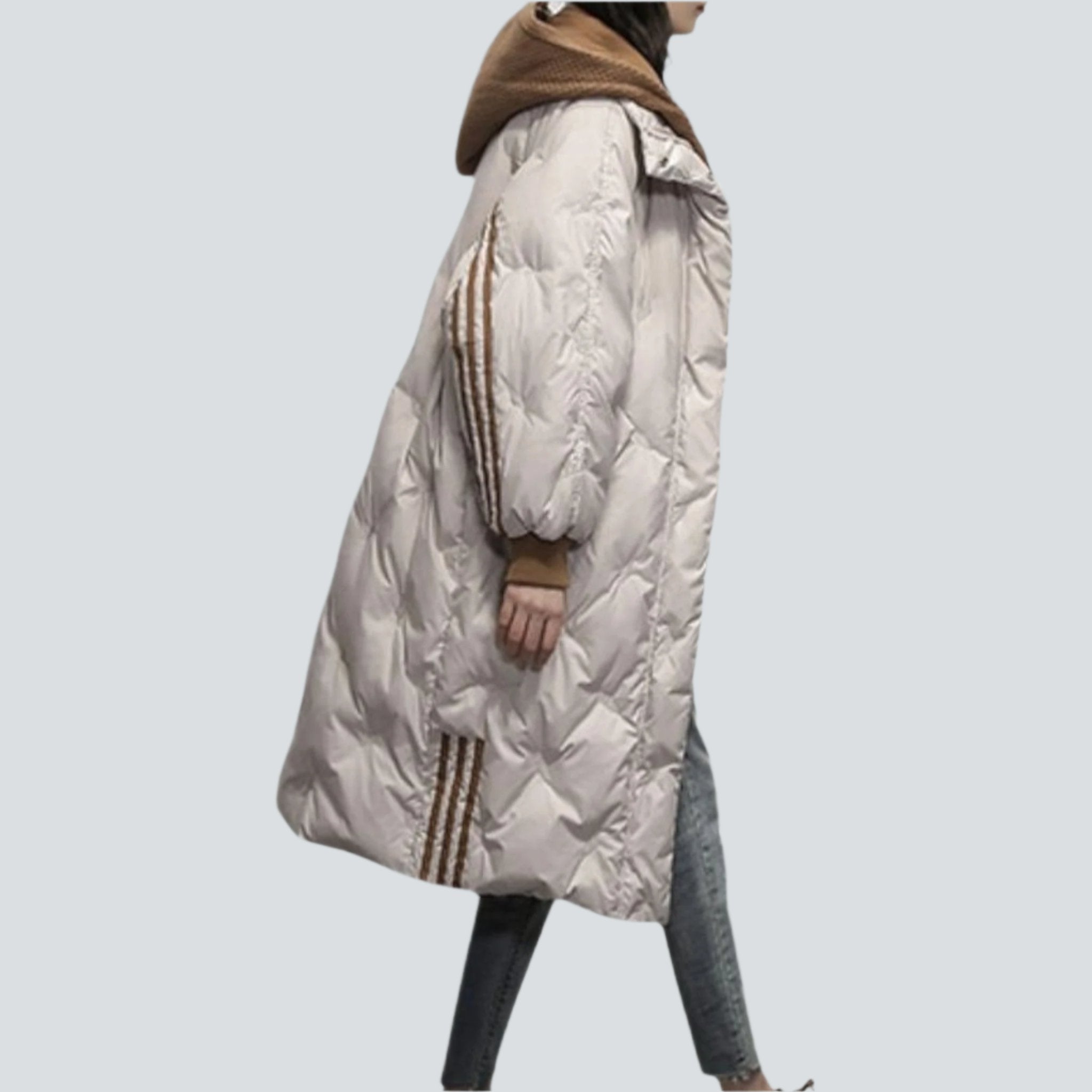 Amélina - Elegant Long Winter Coat