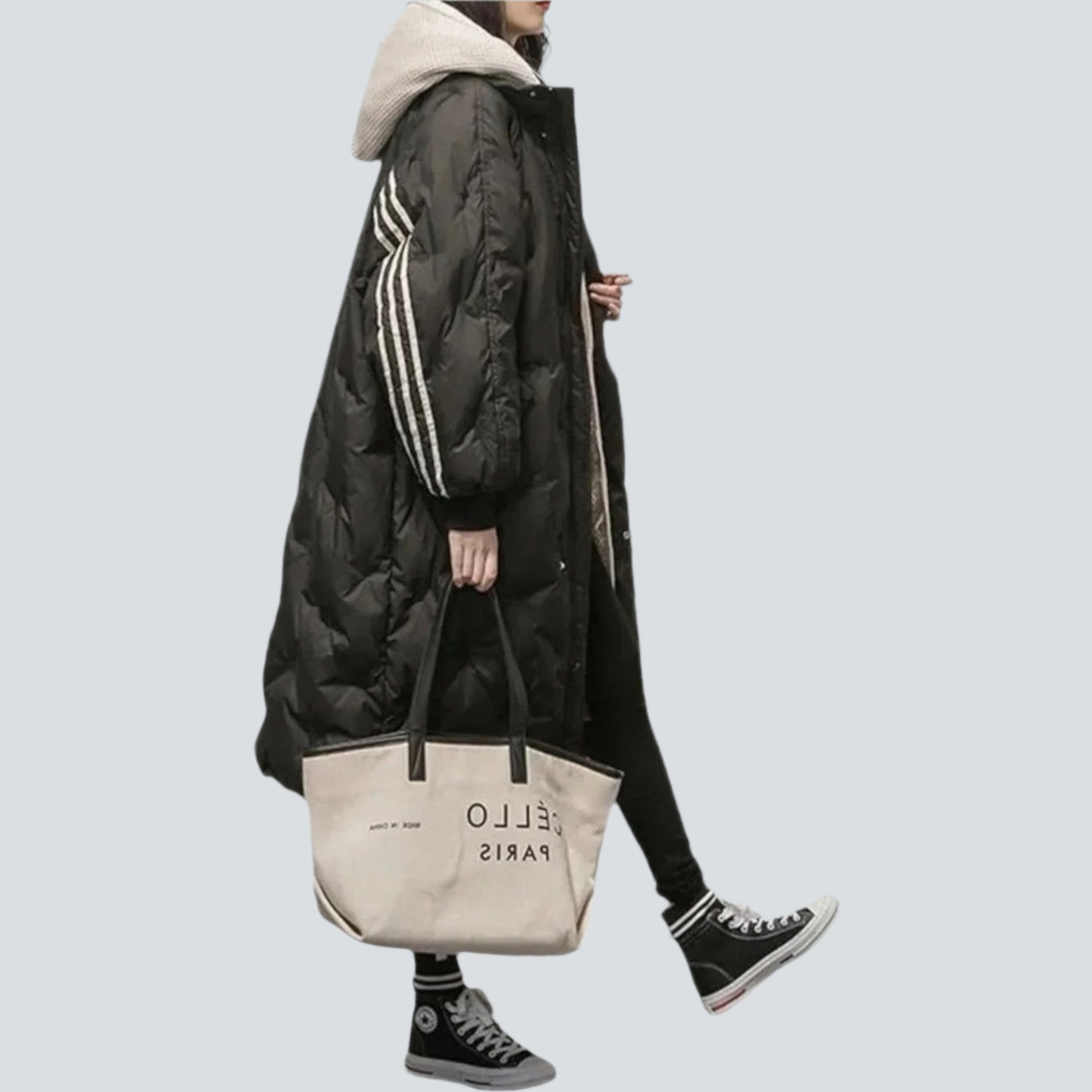 Amélina - Elegant Long Winter Coat