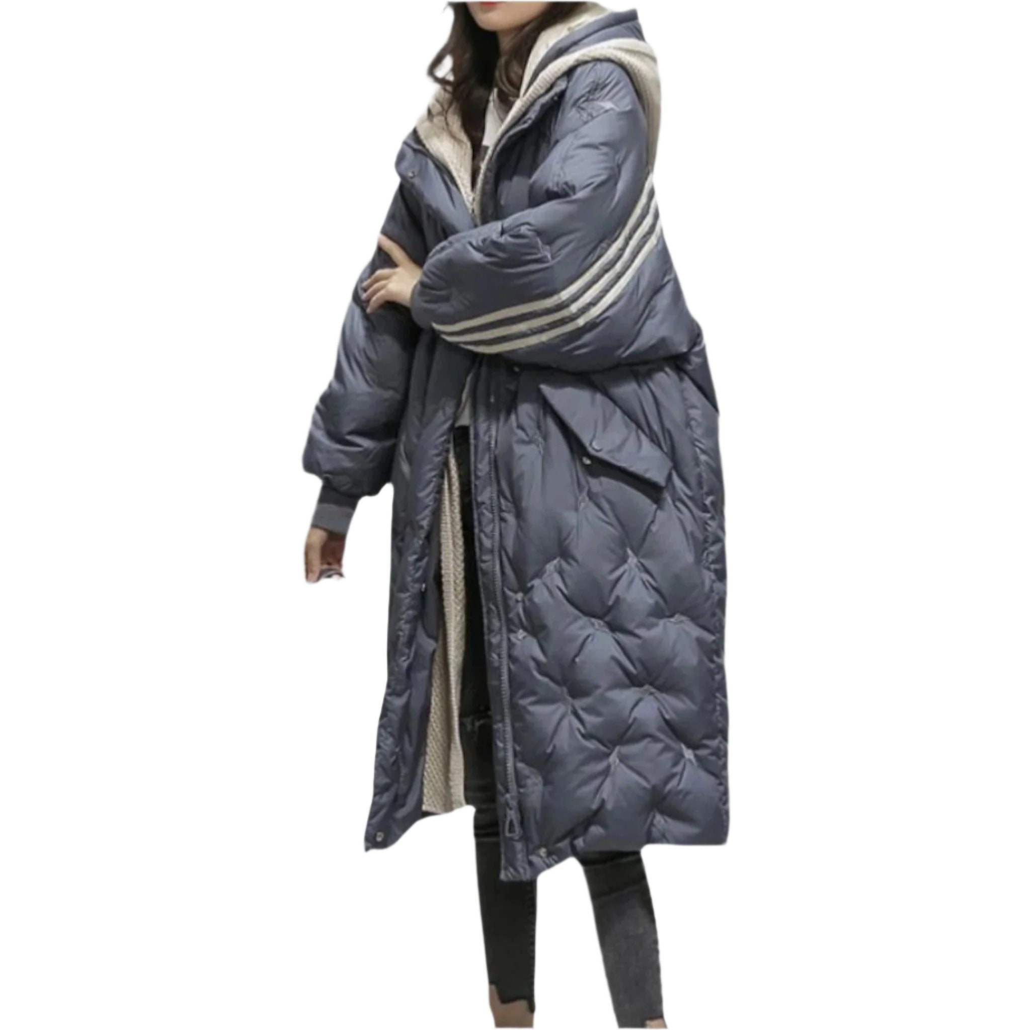 Amélina - Elegant Long Winter Coat
