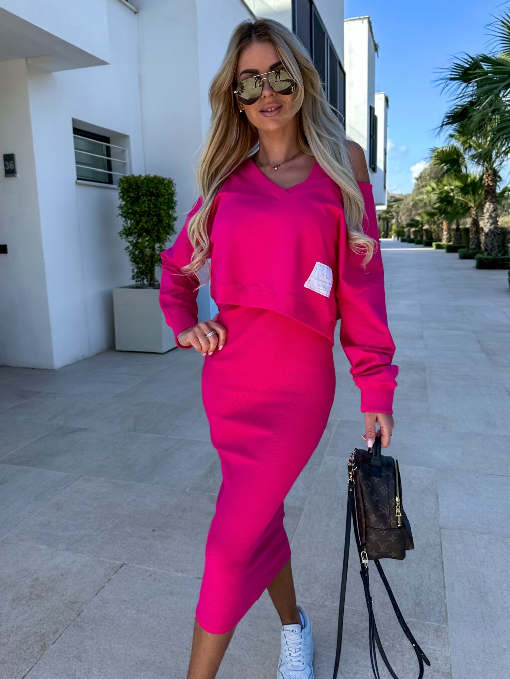 Haile | Comfortable Sweatshirt and Dress Set