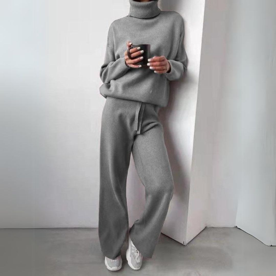 Yara - 2-Piece Set, Turtleneck Sweater and Long Pants