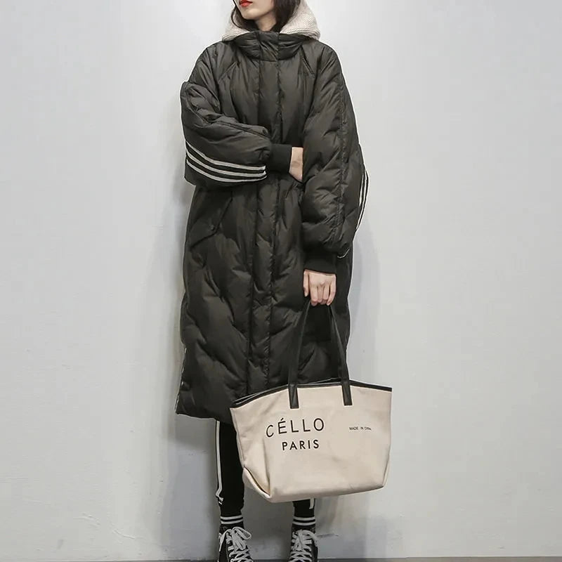 Lesley – Quilted Coat with Hood