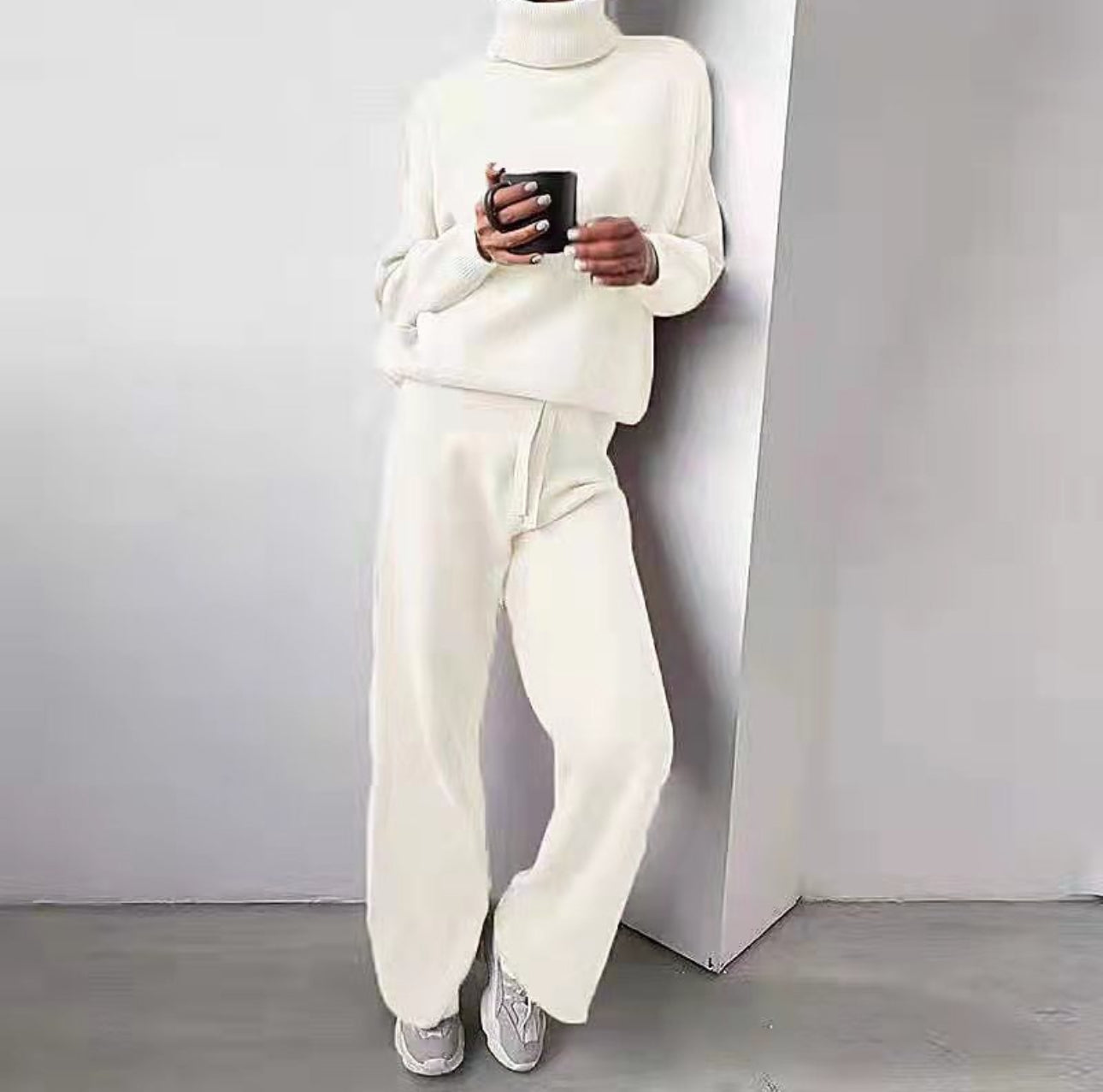 Yara - 2-Piece Set, Turtleneck Sweater and Long Pants