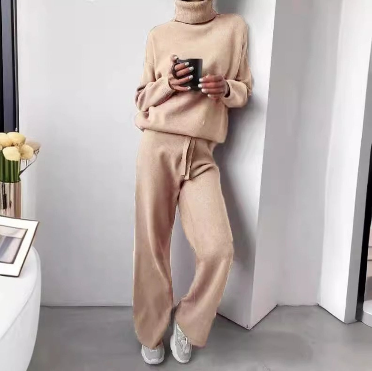 Yara - 2-Piece Set, Turtleneck Sweater and Long Pants