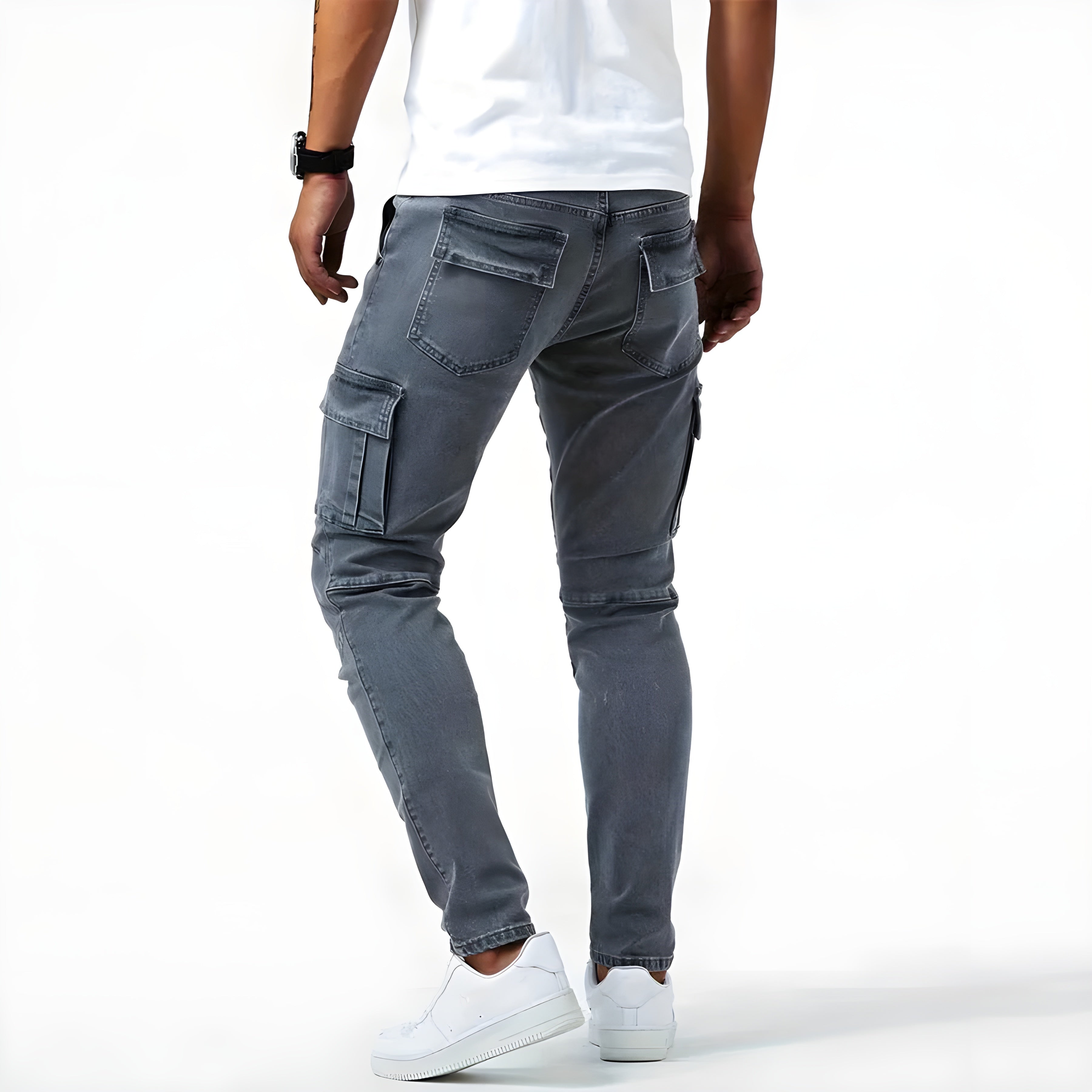 PAULO I STRETCHABLE CARGO PANTS