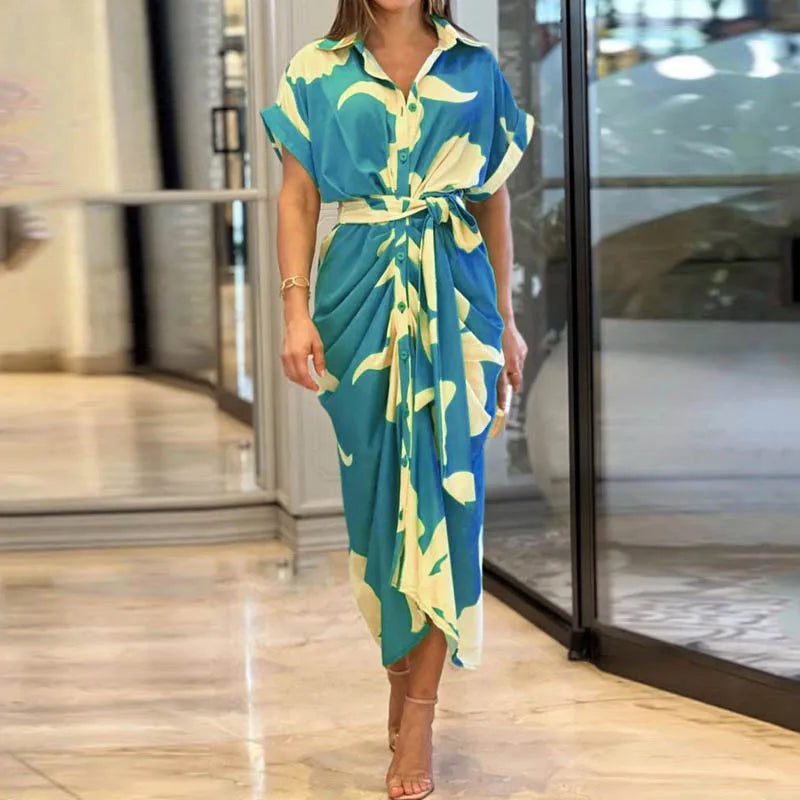 Amalthea™ – Luxurious Wrap Maxi Dress