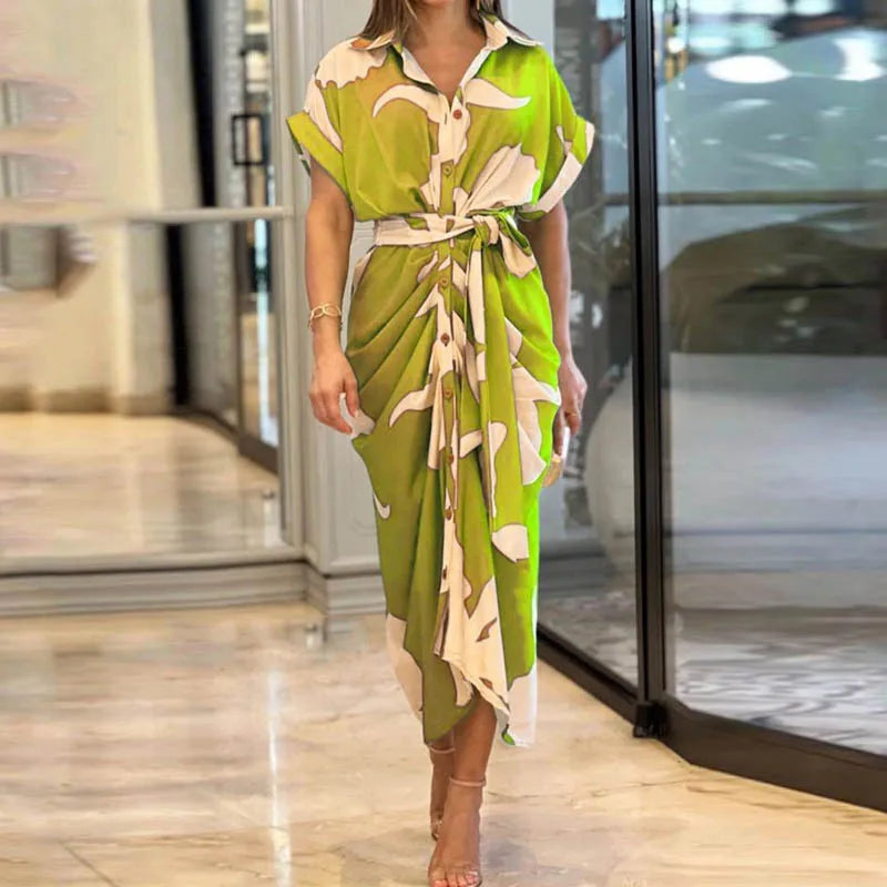 Amalthea™ – Luxurious Wrap Maxi Dress