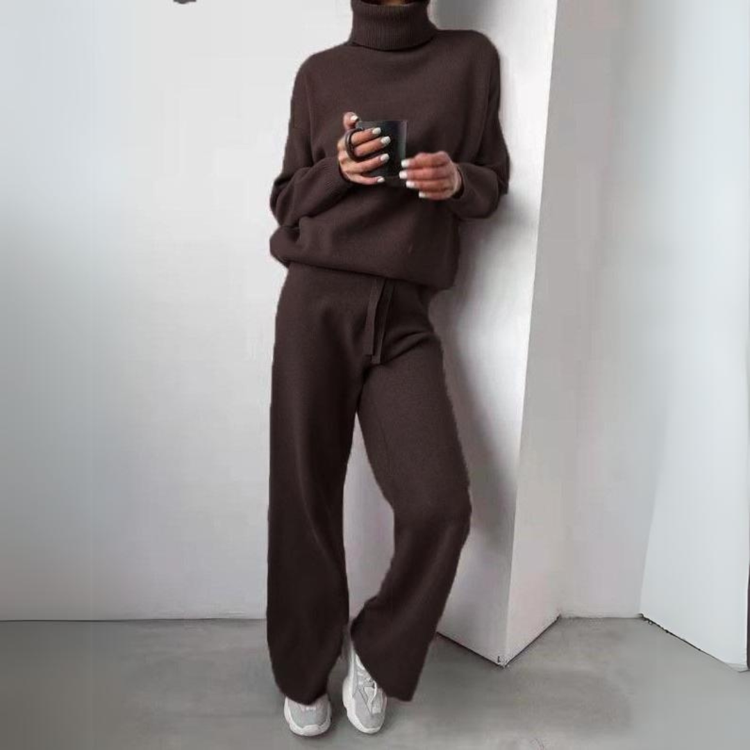 Yara - 2-Piece Set, Turtleneck Sweater and Long Pants