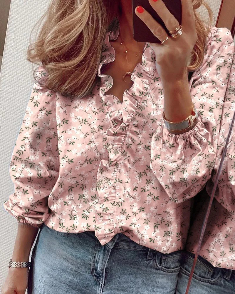 Jana | Summer Ruffle Shirt