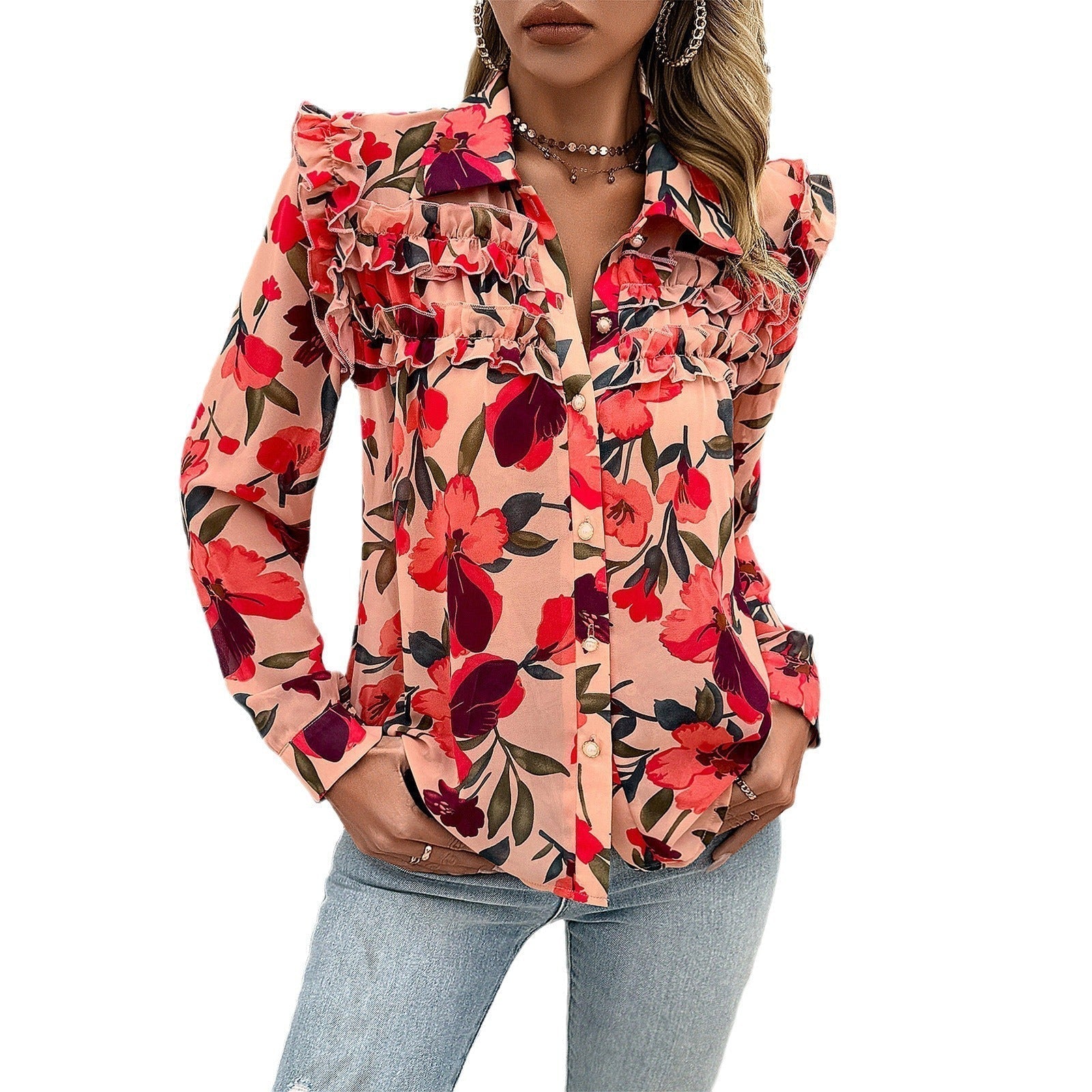 Sammy | Women's Fashion Long Sleeve Shirt