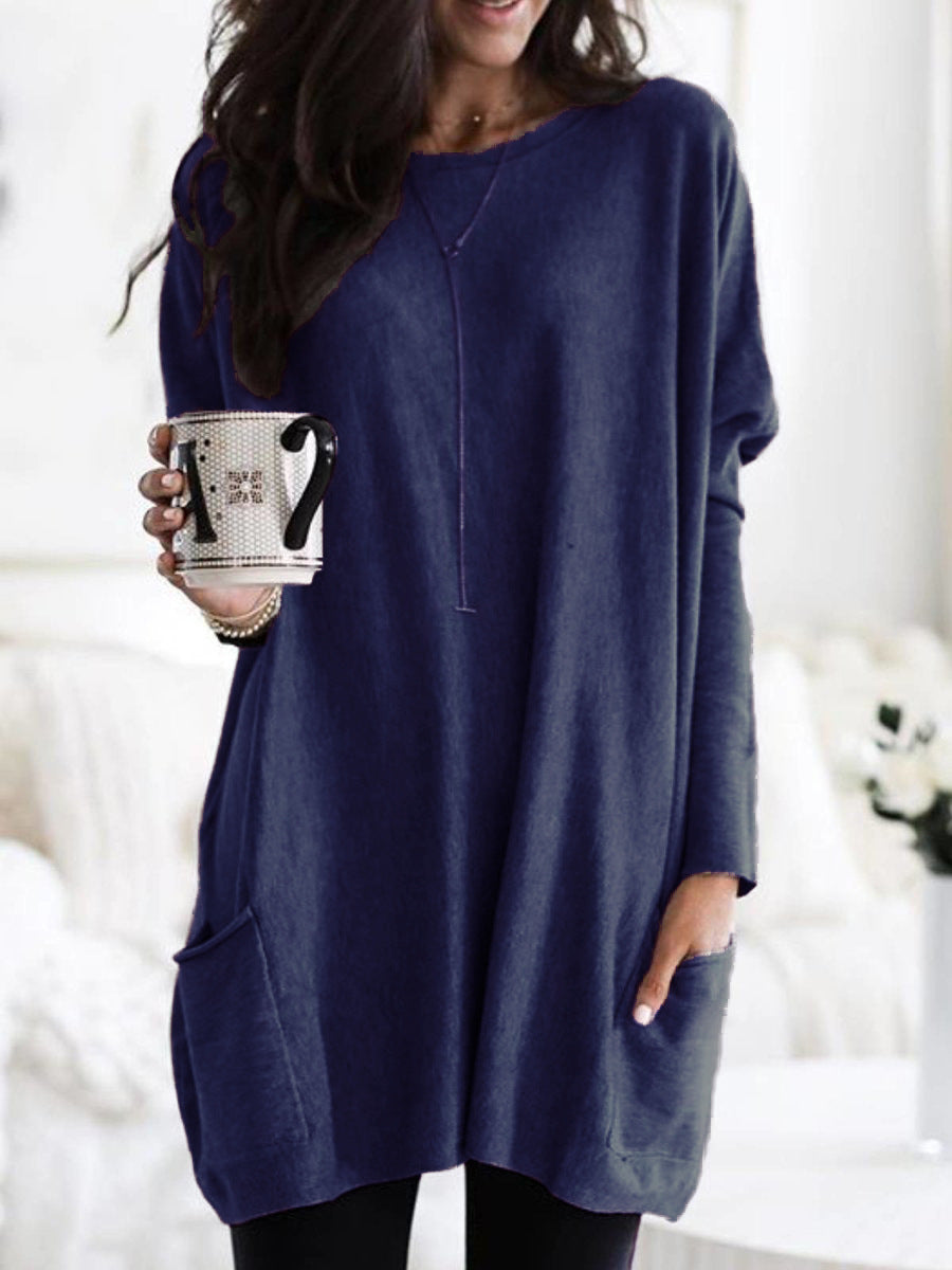 Reyna™ | Oversized Sweater with Pockets