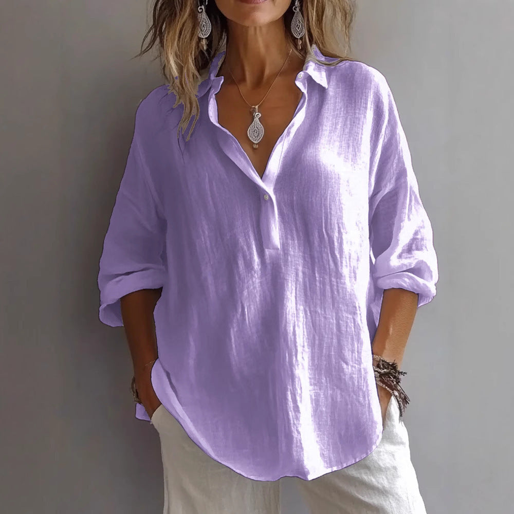 Aase™ | Blouse with Relaxed Elegance