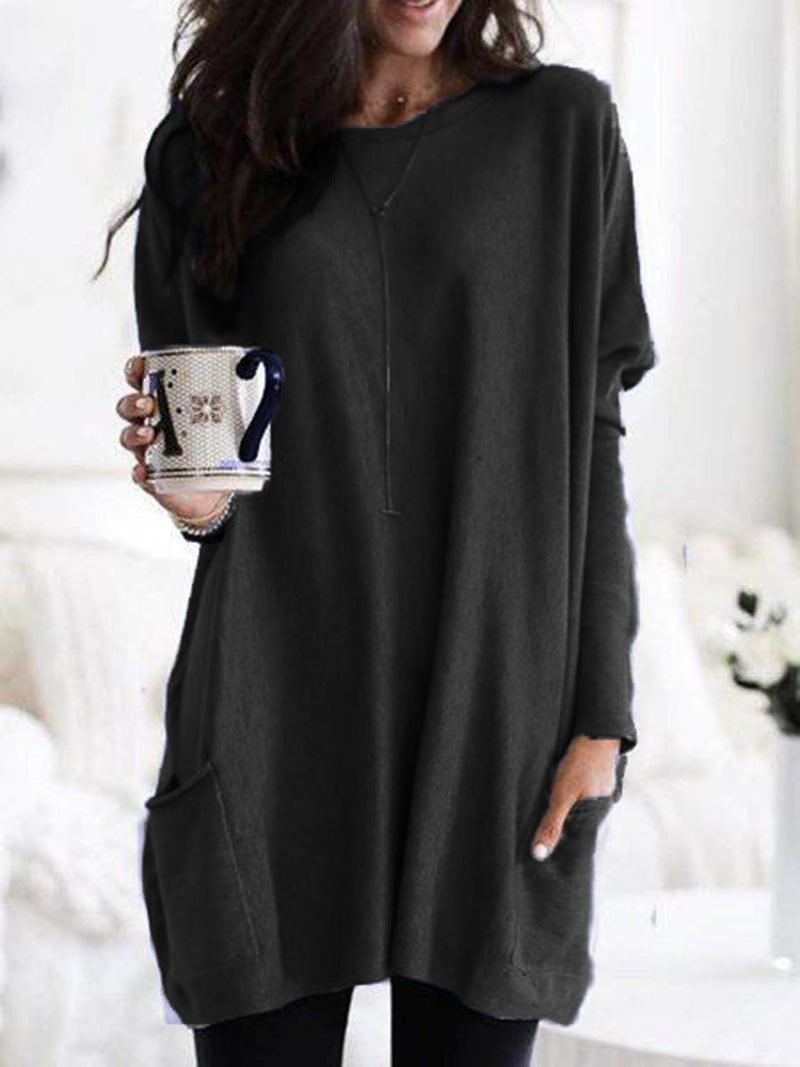 Reyna™ | Oversized Sweater with Pockets