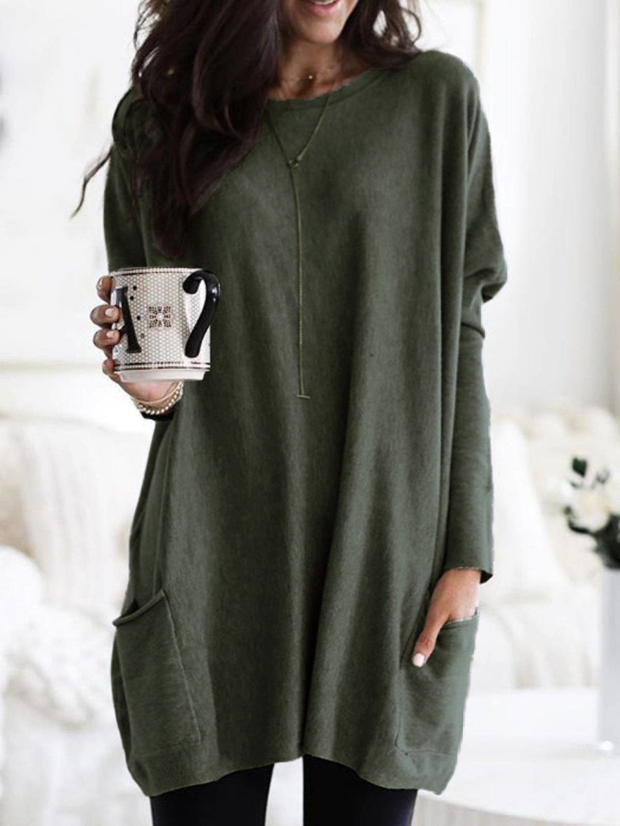 Reyna™ | Oversized Sweater with Pockets