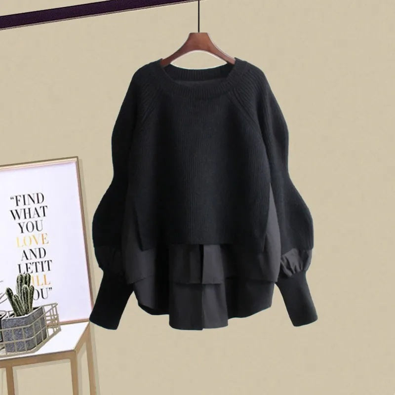XENIA - Casual Sweatshirt and Skirt