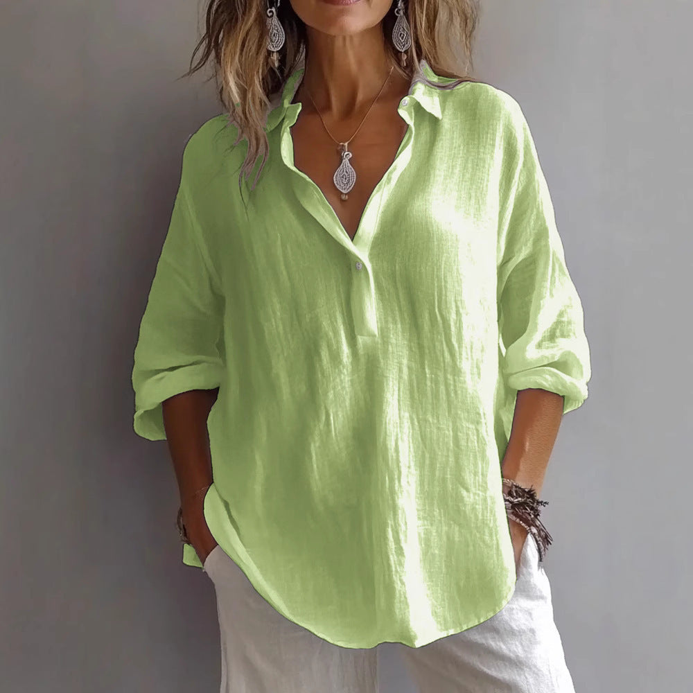 Aase™ | Blouse with Relaxed Elegance