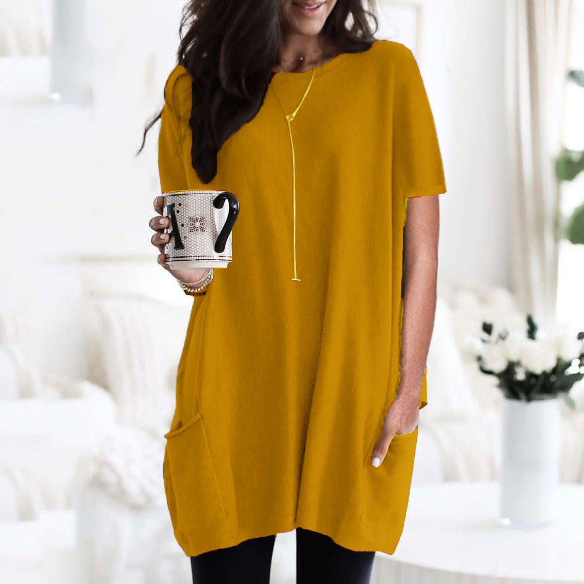 Reyna™ | Oversized Sweater with Pockets