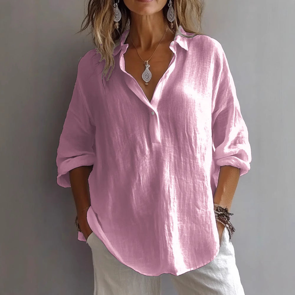 Aase™ | Blouse with Relaxed Elegance