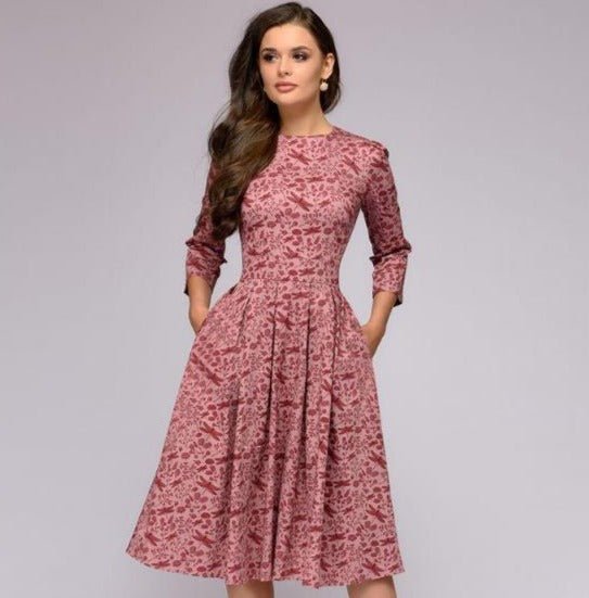 SIBYLLE I FLORAL DRESS