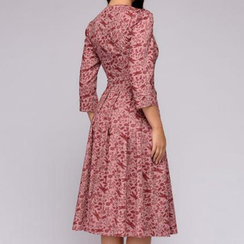 SIBYLLE I FLORAL DRESS