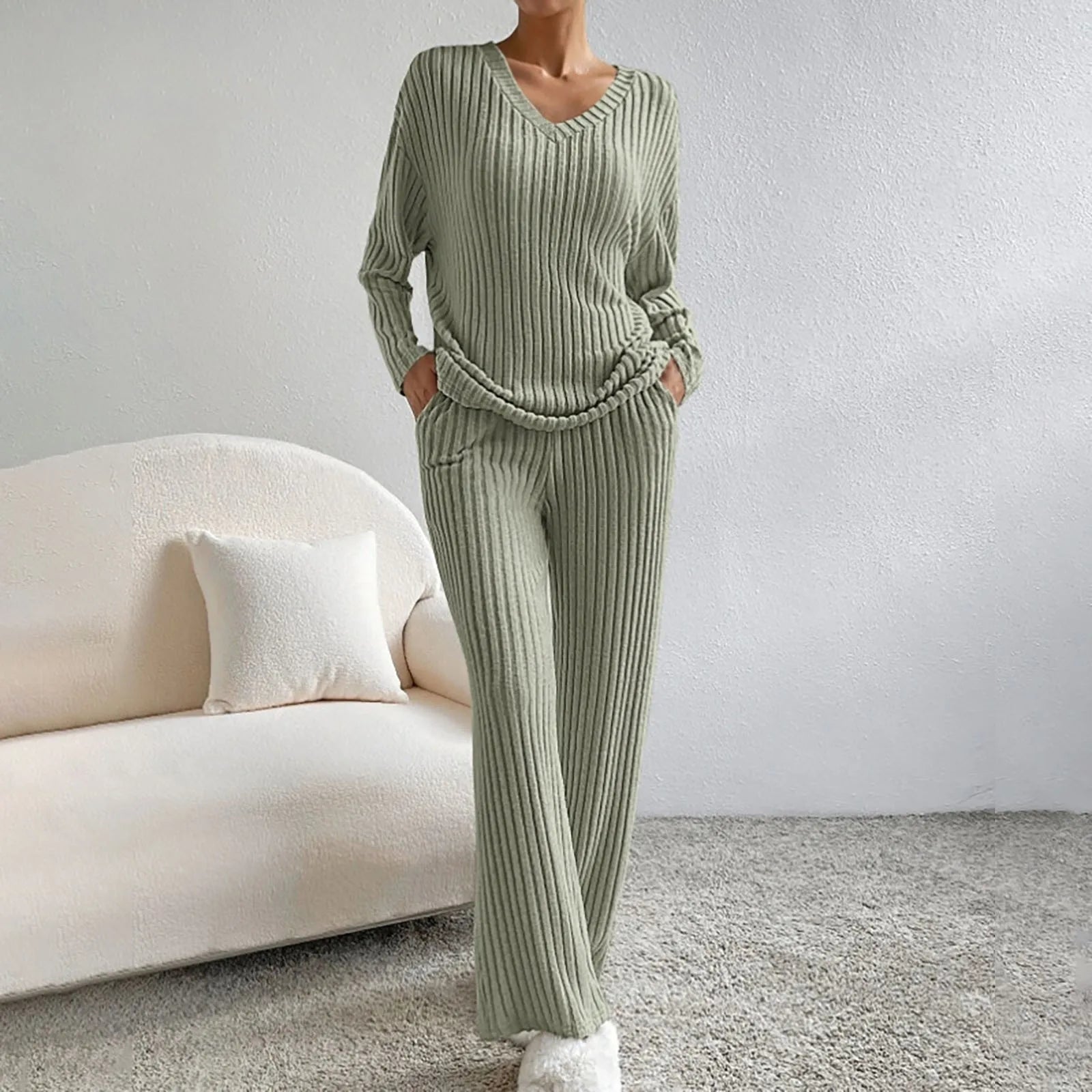 Esra™ Knitwear Two-Piece