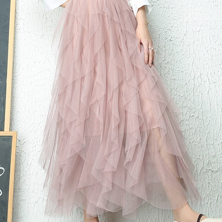 Aria - High-Waisted Pleated Skirt