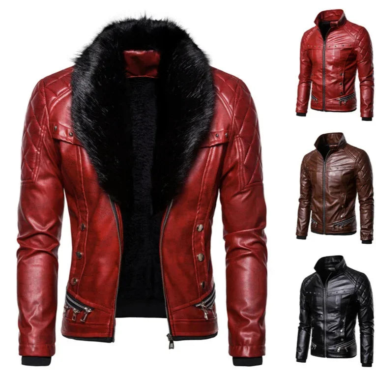 Marc™ | Punk Studded Jacket with Removable Tie