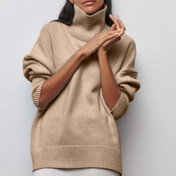 Romy™ | Trendy Oversized Turtleneck Sweater for Cold Days