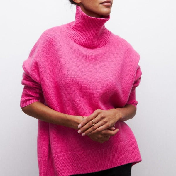 Romy™ | Trendy Oversized Turtleneck Sweater for Cold Days