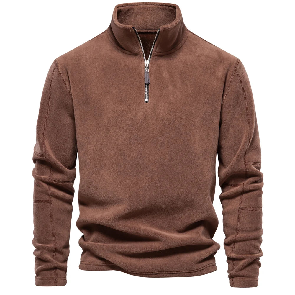 Emil | Warming Fleece Pullover with Zipper