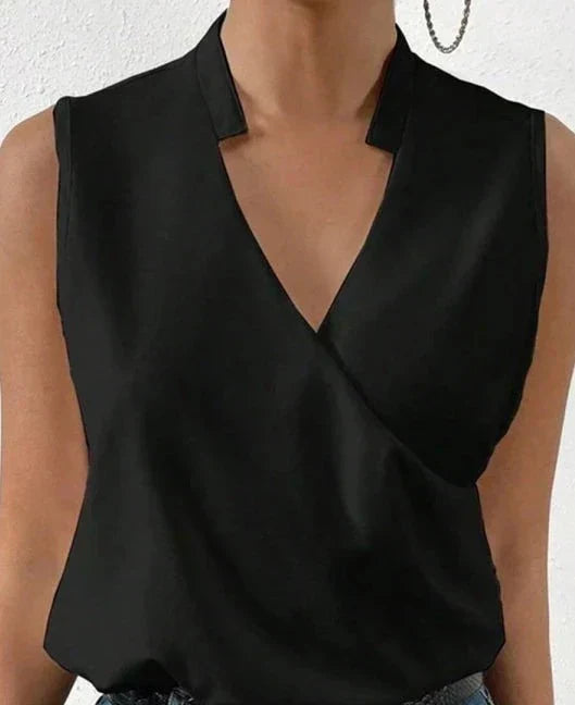 Madisyn | Elegant Sleeveless Solid Top